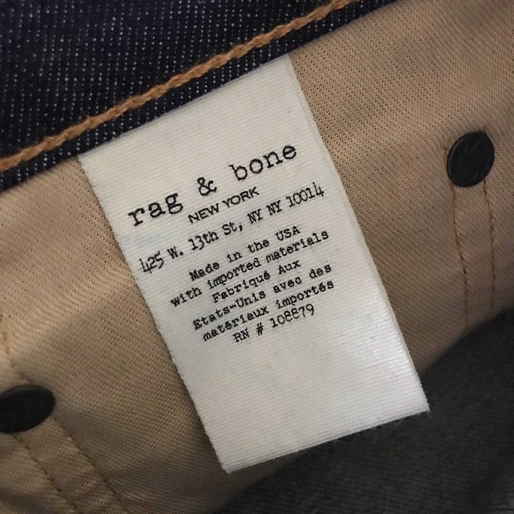 Men Rag and Bone denim - Picture 5 of 5
